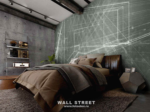 Фотообои в интерьере артикул Induction 31, ИНДУКЦИЯ / INDUCTION, Wall street Фотообои в интерьере артикул Induction 31, ИНДУКЦИЯ / INDUCTION, Wall street