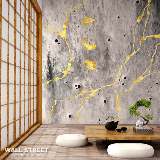 Фотообои в интерьере артикул Wabi Sabi 6, WABI SABI, Wall street