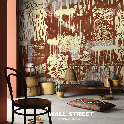 Фотообои в интерьере артикул The Secret Language 9, THE SECRET LANGUAGE, Wall street