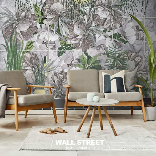 Фотообои в интерьере артикул Klumba 4, КЛУМБА / KLUMBA , Wall street
